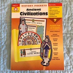 Evan-Moor Ancient History Workbook Grades 1-3